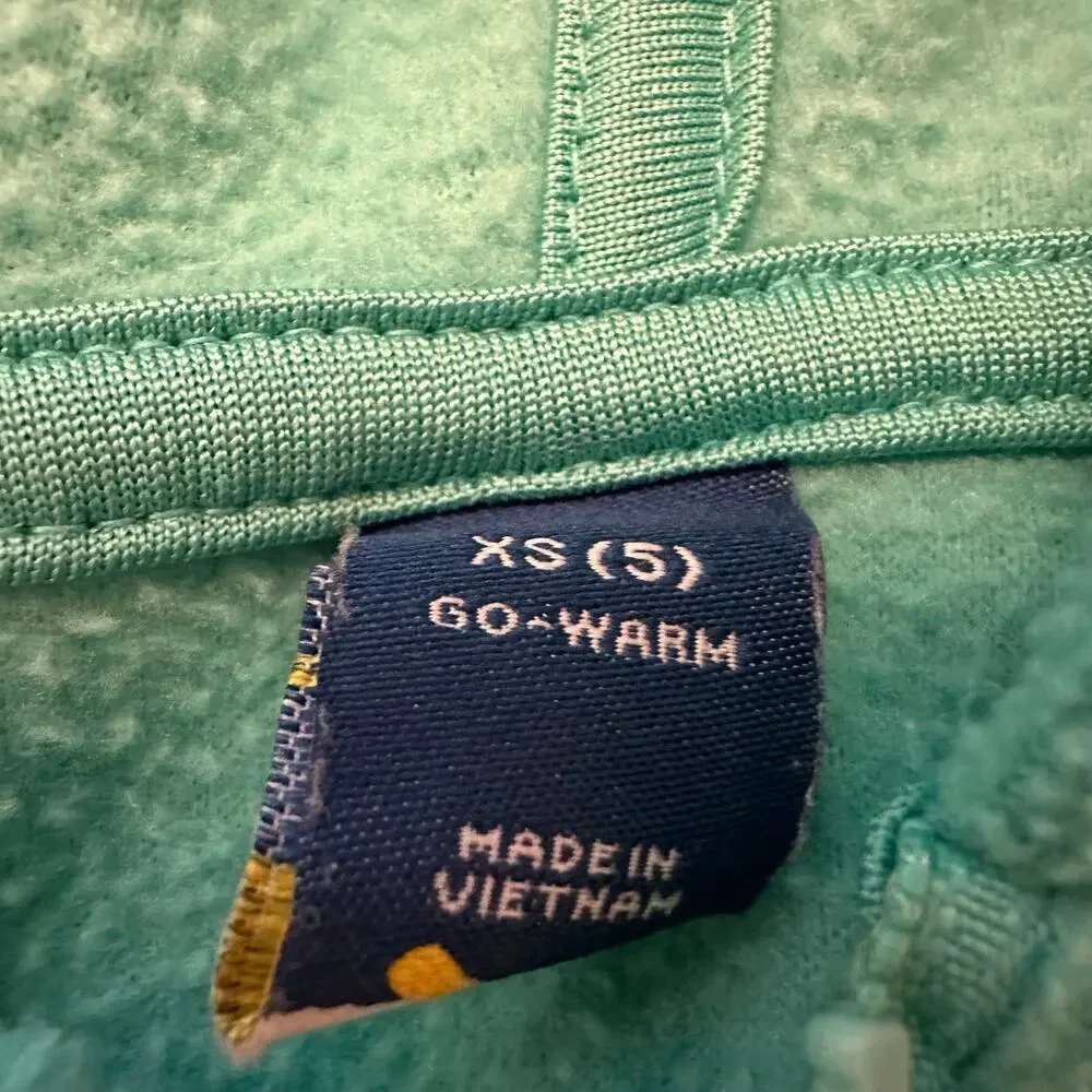 Old Navy Go Warm Cropped Hoodie sz XS (5) quarter zip